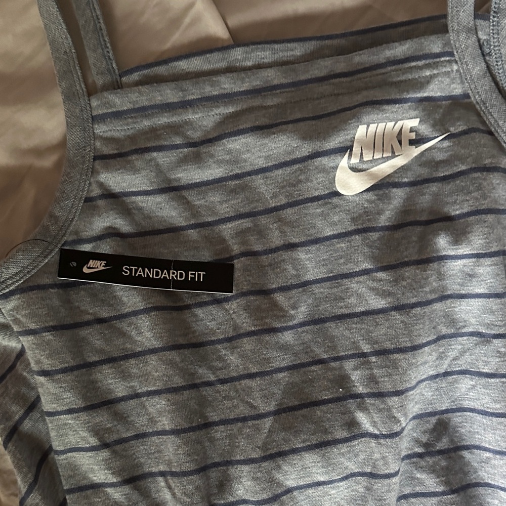 Nike Women's Blue Striped tank top/sports dress - Picture 3 of 7